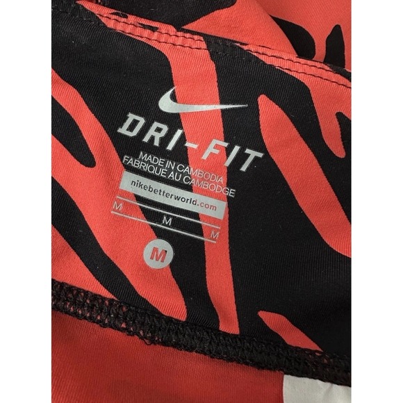 Nike Legging Epic Lux DriFit Running Crop Printed Tight / Women's Medium - Picture 7 of 10